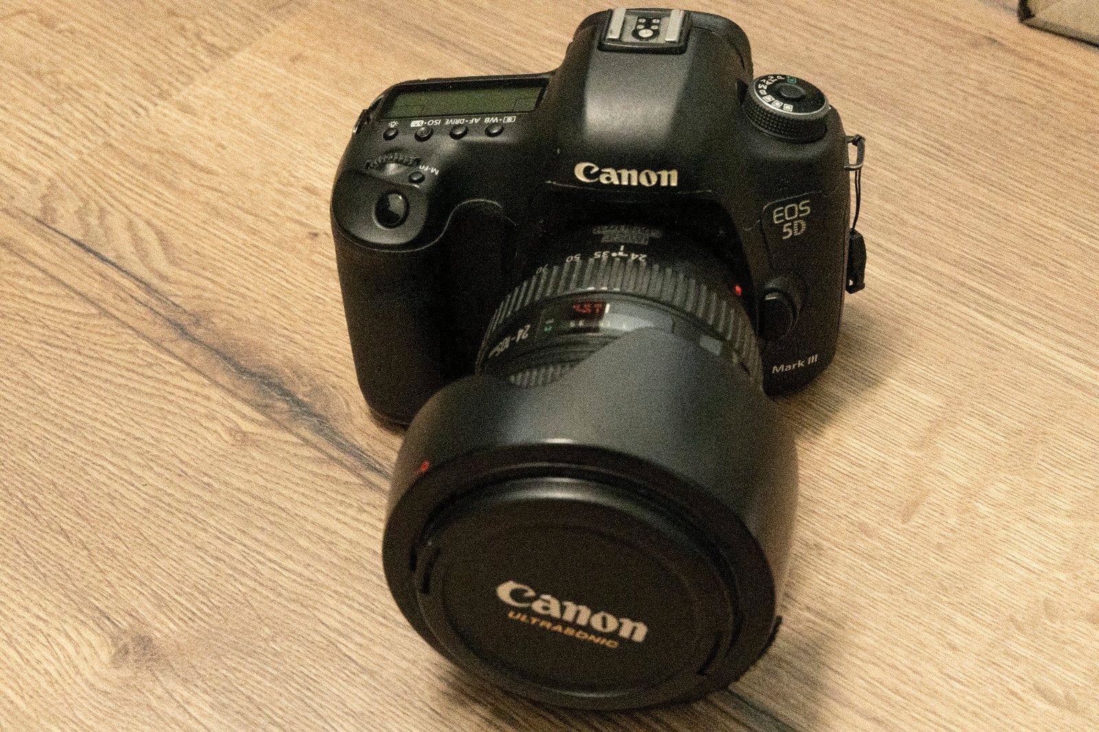 canon 5D mk 3 met canon objectief 28-105 mm F 4.0, Ophalen of Verzenden, Spiegelreflex, Canon