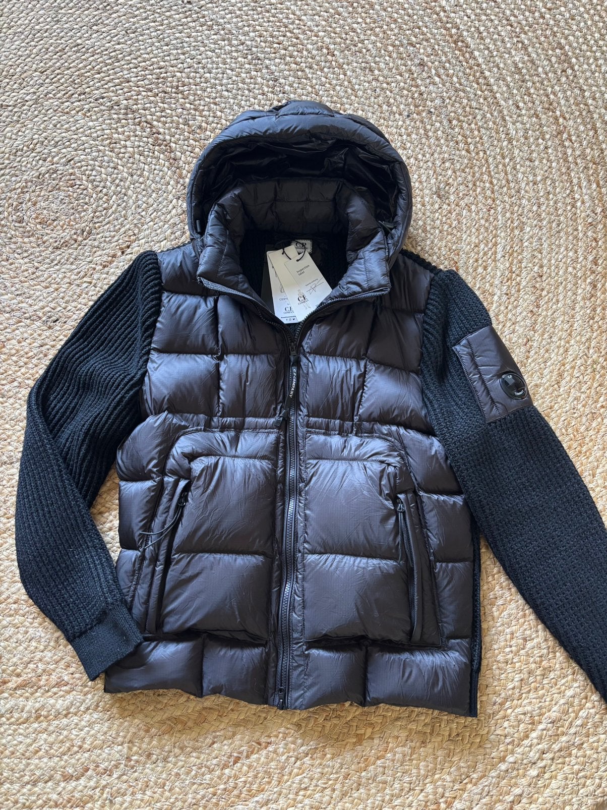 Cp company cardigan zwart maat L nieuw, Kleding | Heren, Jassen | Winter, Ophalen of Verzenden, Nieuw, Maat 52/54 (L), Zwart