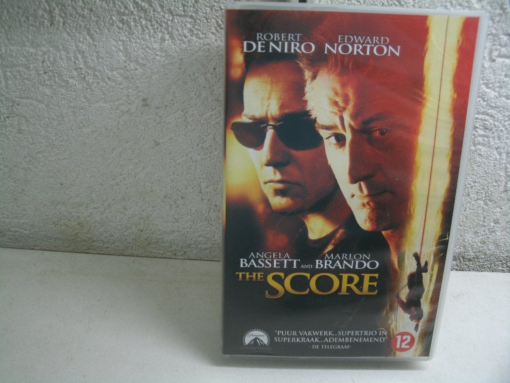 vhs 255b the score, Vanaf 16 jaar, Ophalen of Verzenden, Zo goed als nieuw, Actie en Avontuur