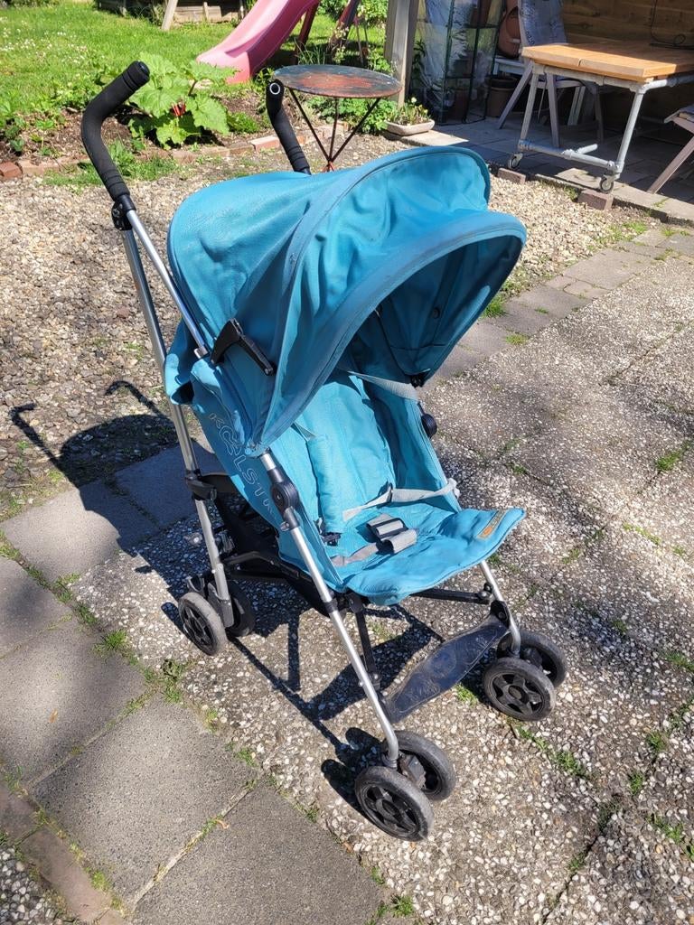 Koelstra Buggy - Turquoise, Ophalen, Gebruikt, Koelstra, Verstelbare rugleuning