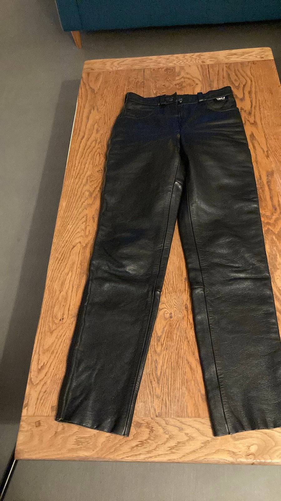 Leren motorjas en broek set - Biker's Choice & Chrome, Motoren, Ophalen of Verzenden, Tweedehands, Heren, Broek | leer