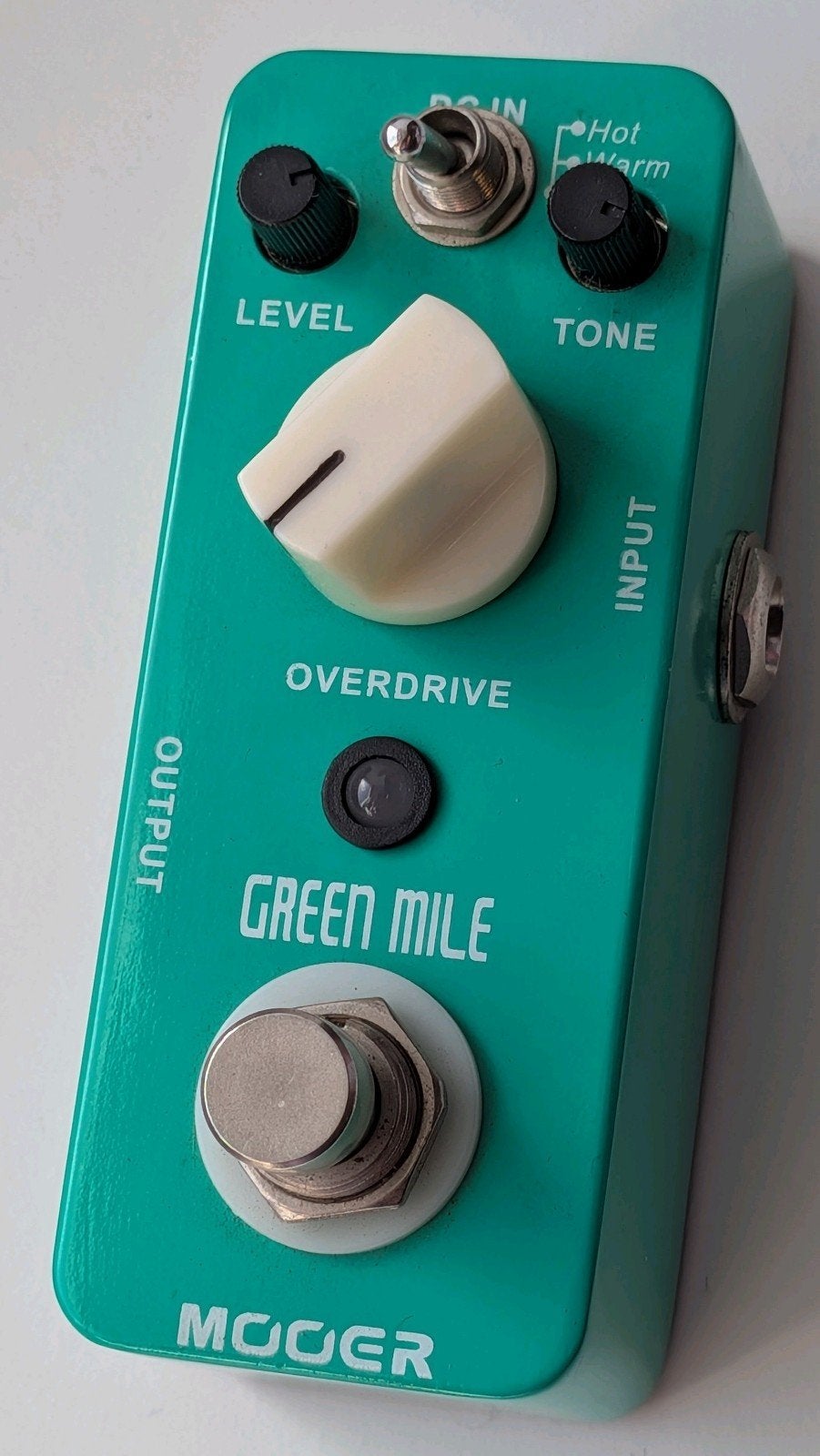 Mooer Green Mile Overdrive Pedaal, Muziek en Instrumenten, Ophalen of Verzenden, Zo goed als nieuw, Distortion, Overdrive of Fuzz