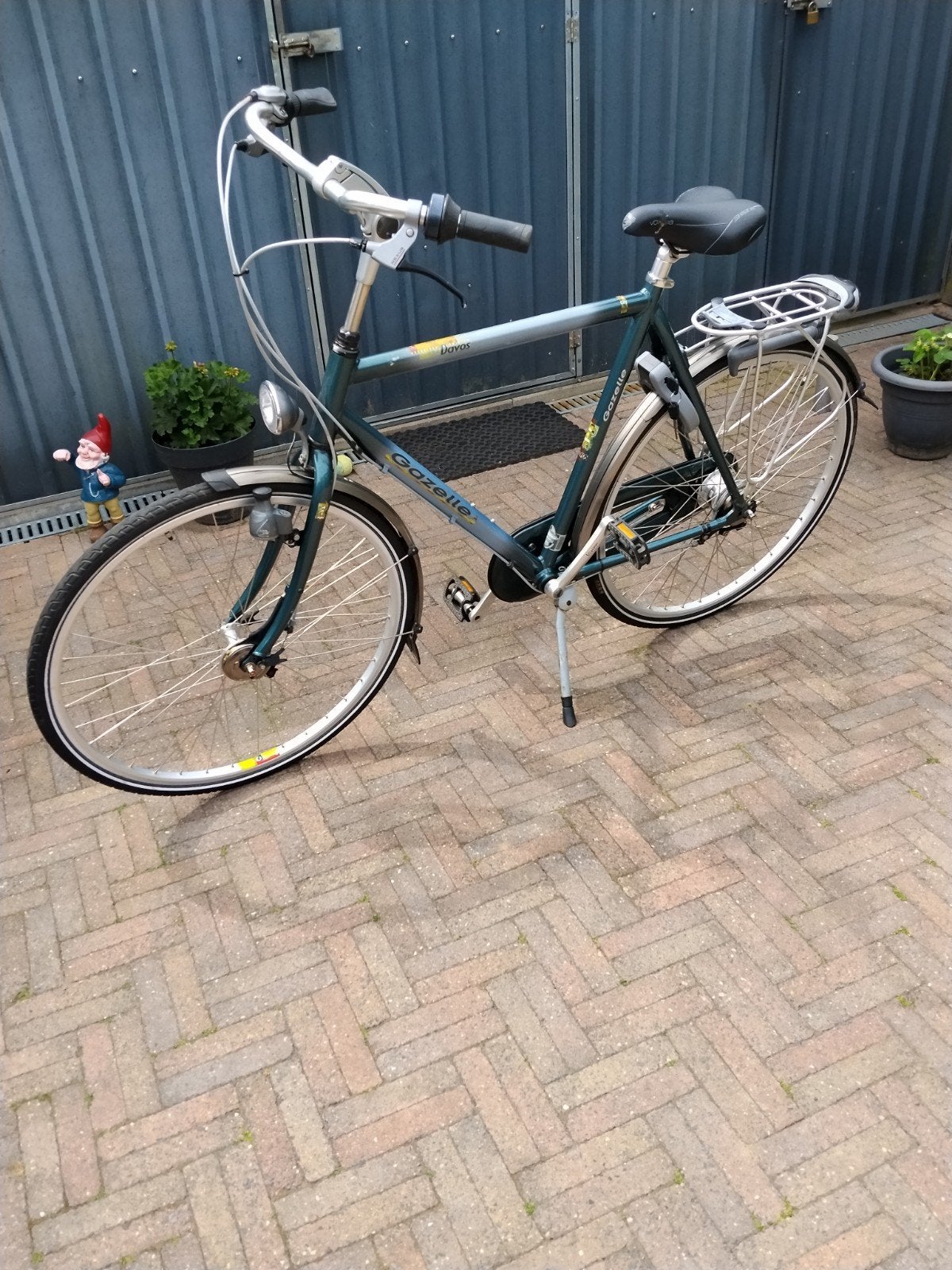 Gazelle Davos herenfiets 7 versnellingen framehoogte 61 cm, Ophalen, Gebruikt, Gazelle, Versnellingen