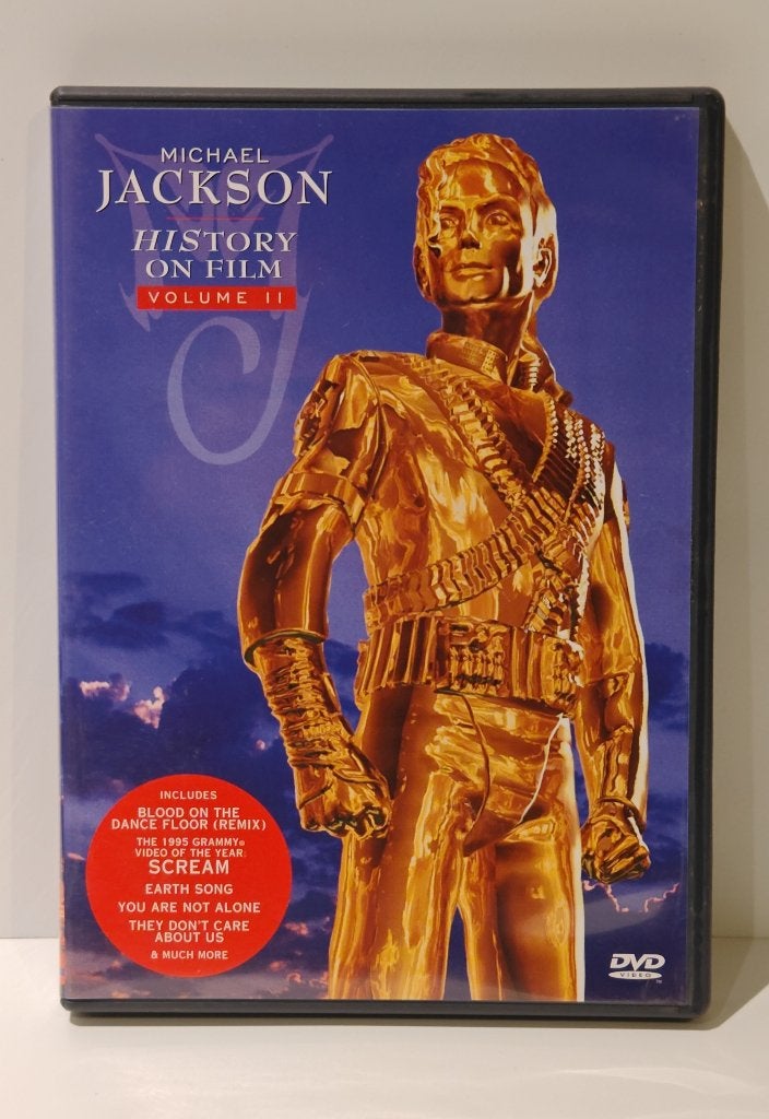 Michael Jackson HIStory on Film Volume II 2 uur DVD Film, Alle leeftijden, Ophalen of Verzenden, Zo goed als nieuw, Overige typen