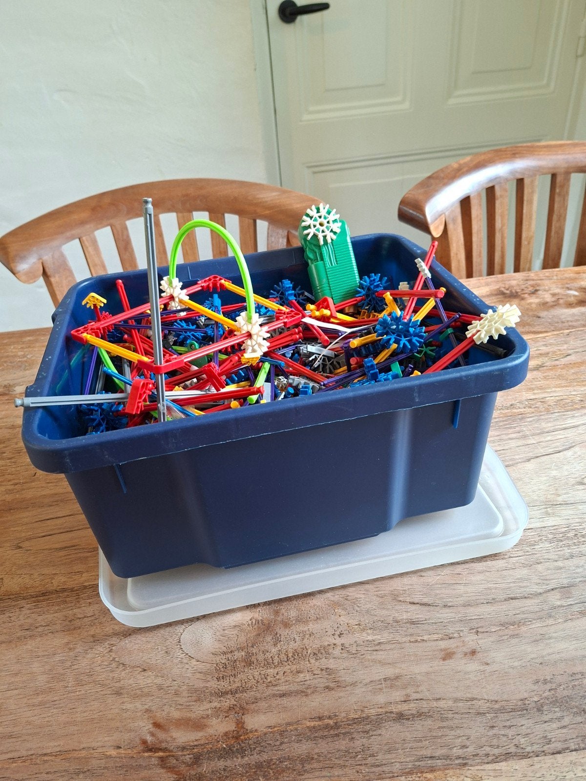 Grote bak K'nex bouwblokken, Ophalen of Verzenden, Gebruikt, K'nex