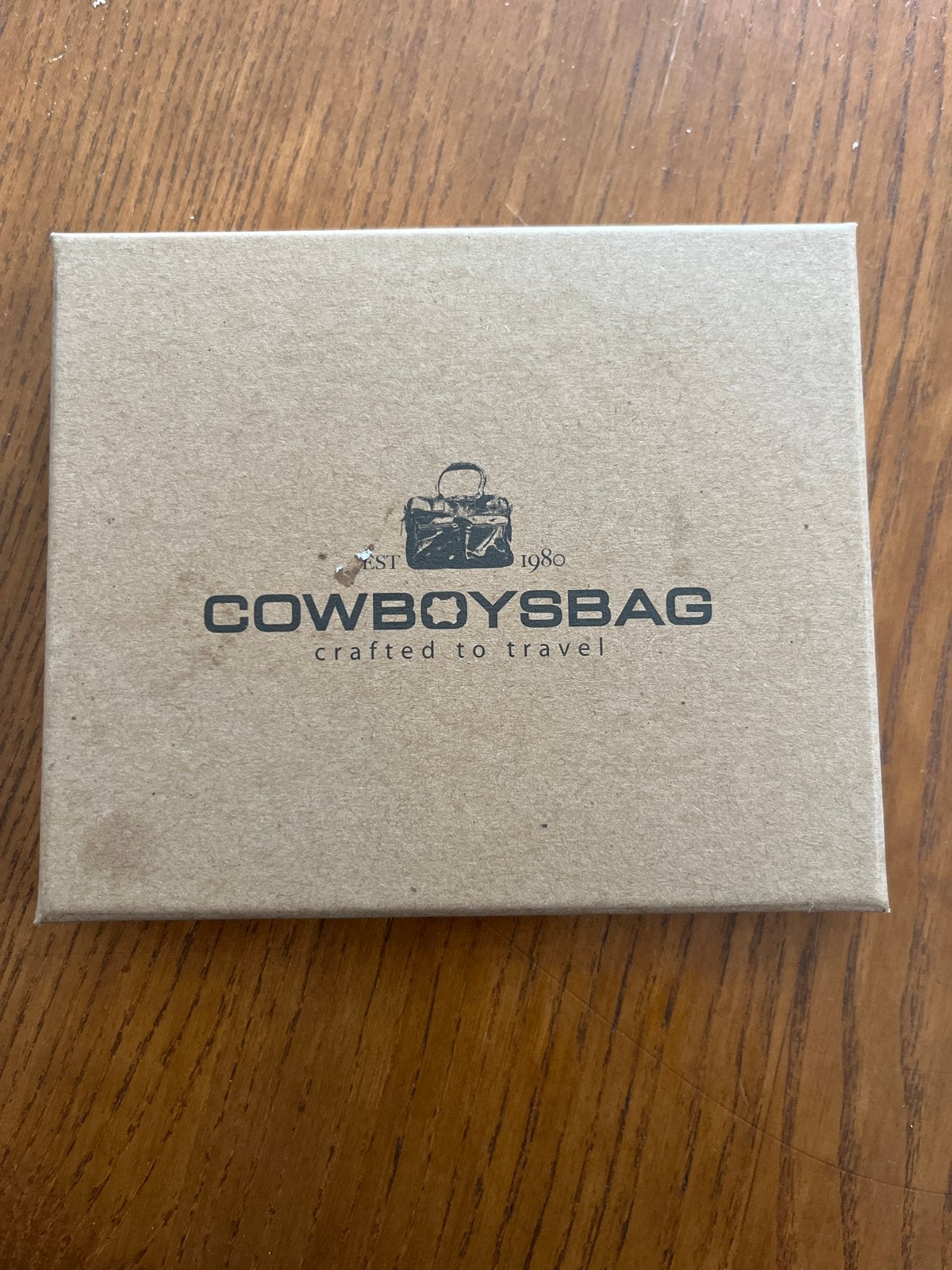 Cowboysbag Sleutelhanger / Bagagelabel - Nieuw, Verzenden, Minder dan 40 cm, Minder dan 20 cm, Rood