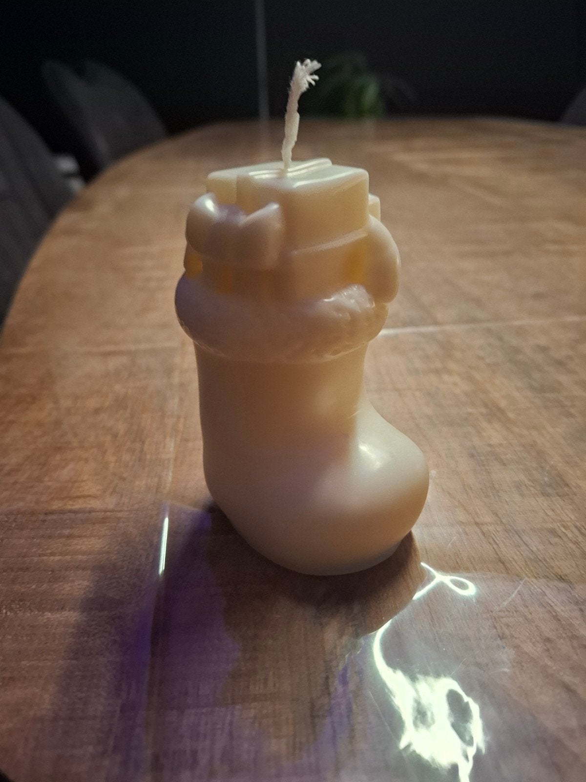 leuke kerst kaars, Ophalen of Verzenden