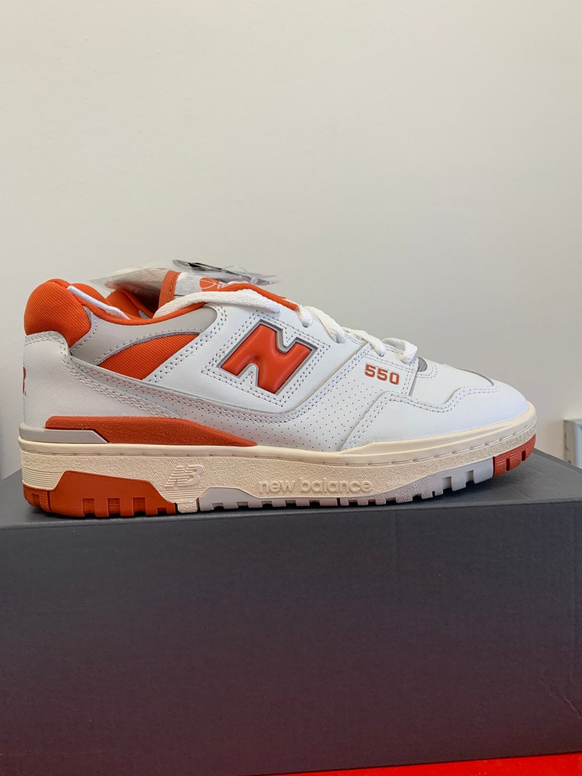 New Balance 550 size? Exclusive | Maat 41 1/3 | Nieuw, New Balance, Nieuw, Oranje, Ophalen of Verzenden
