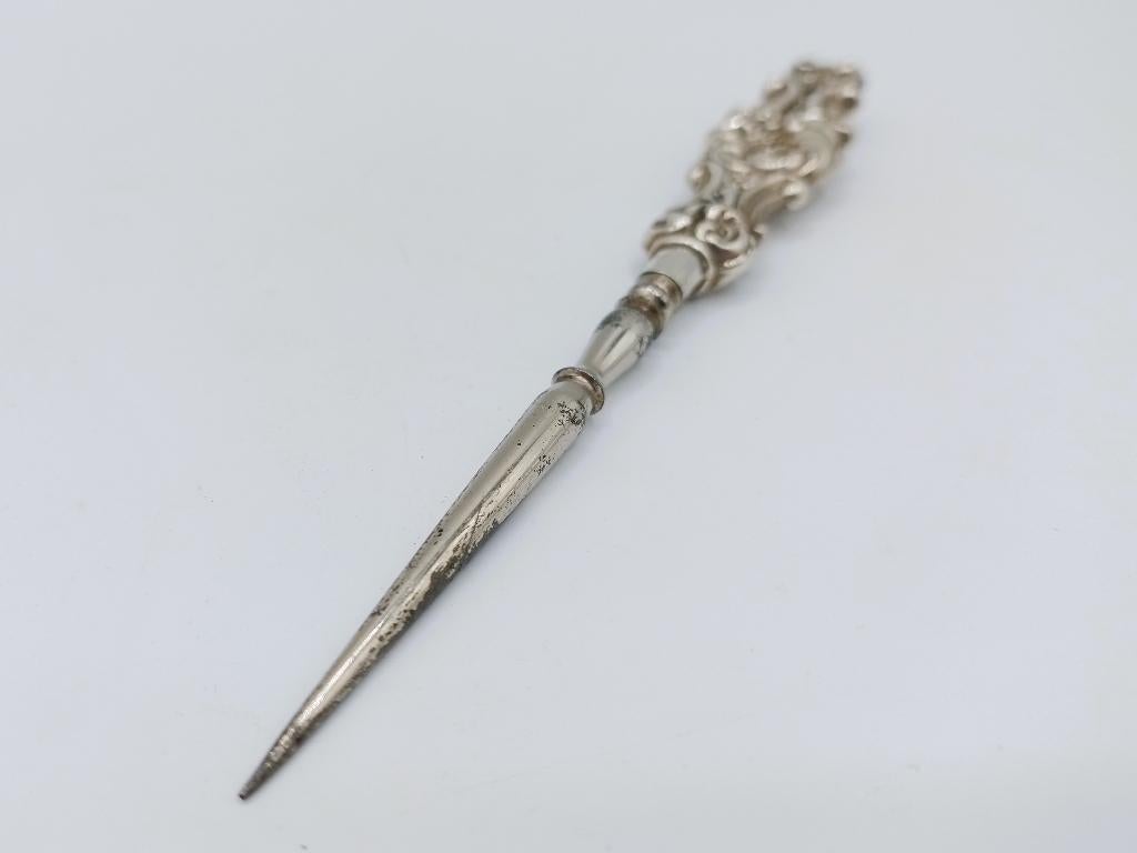 Zilveren naaipriem, Adie & Lovekin Ltd, Birmingham, 1900, Antiek en Kunst, Verzenden, Zilver