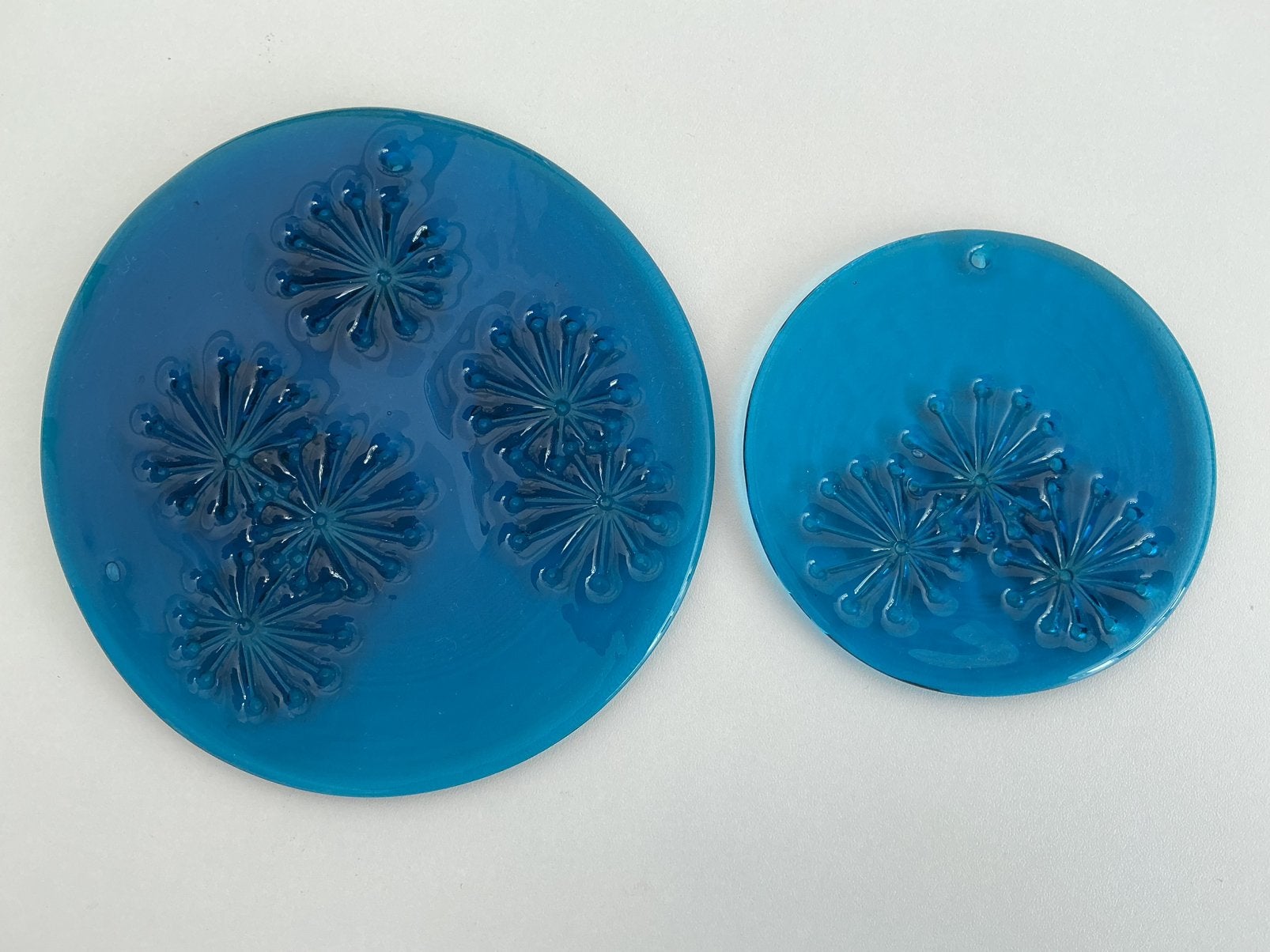 Vintage Holmegaard suncatchers ‘60/‘70 2 stuks, Antiek en Kunst, Ophalen of Verzenden