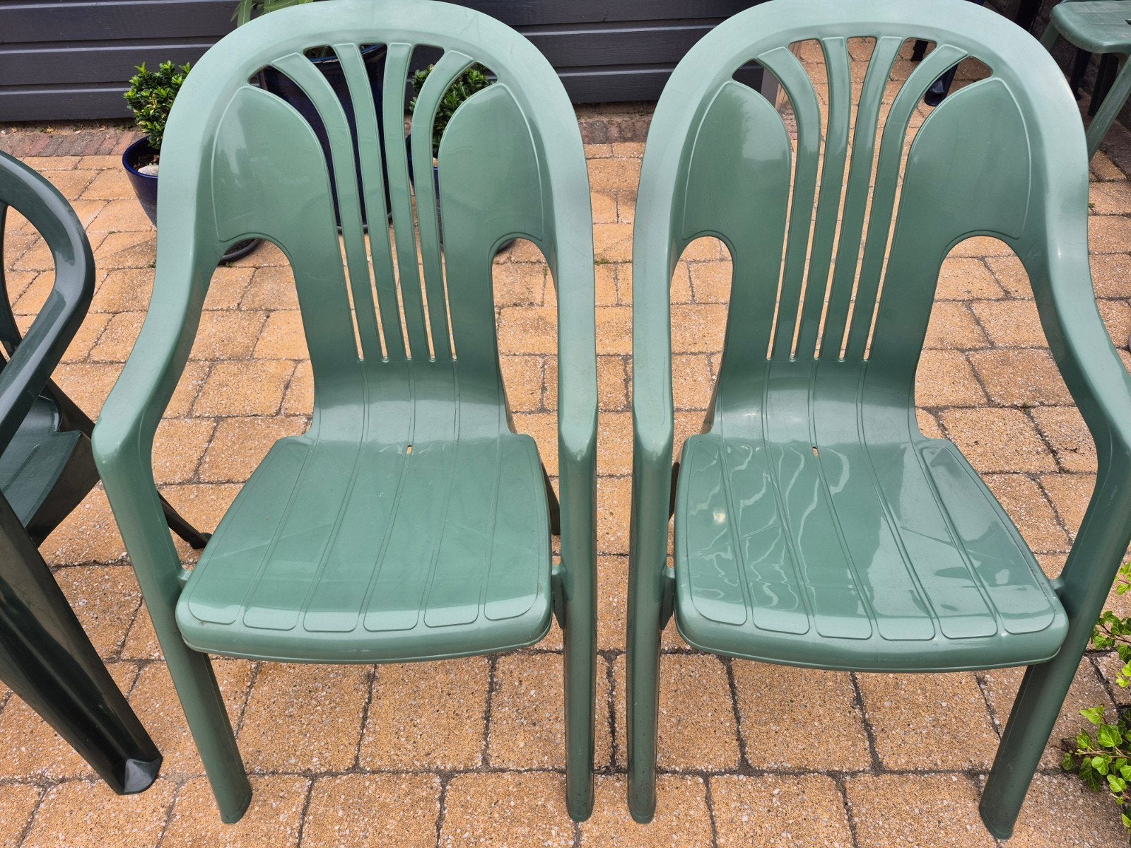 Tuinstoelen, Tuin en Terras, Tuinstoelen, Ophalen, Zo goed als nieuw, Kunststof