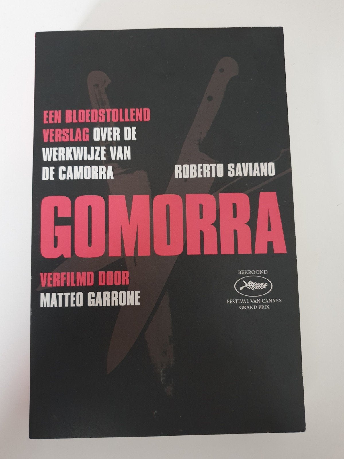 Gomorra - Roberto Saviano (Bekroond Festival van Cannes), Ophalen of Verzenden, Gelezen, Roberto Saviano
