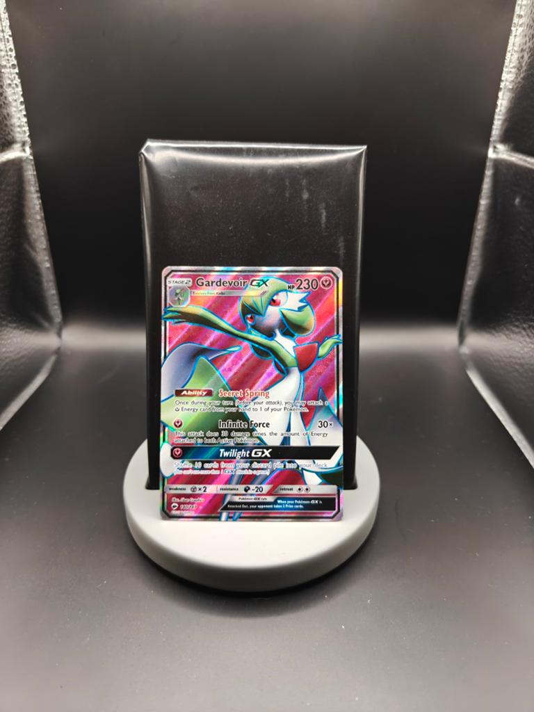 Gardevoir GX 140/147 Burning Shadows - Pokemon Kaart, Ophalen of Verzenden, Zo goed als nieuw, Losse kaart, Foil