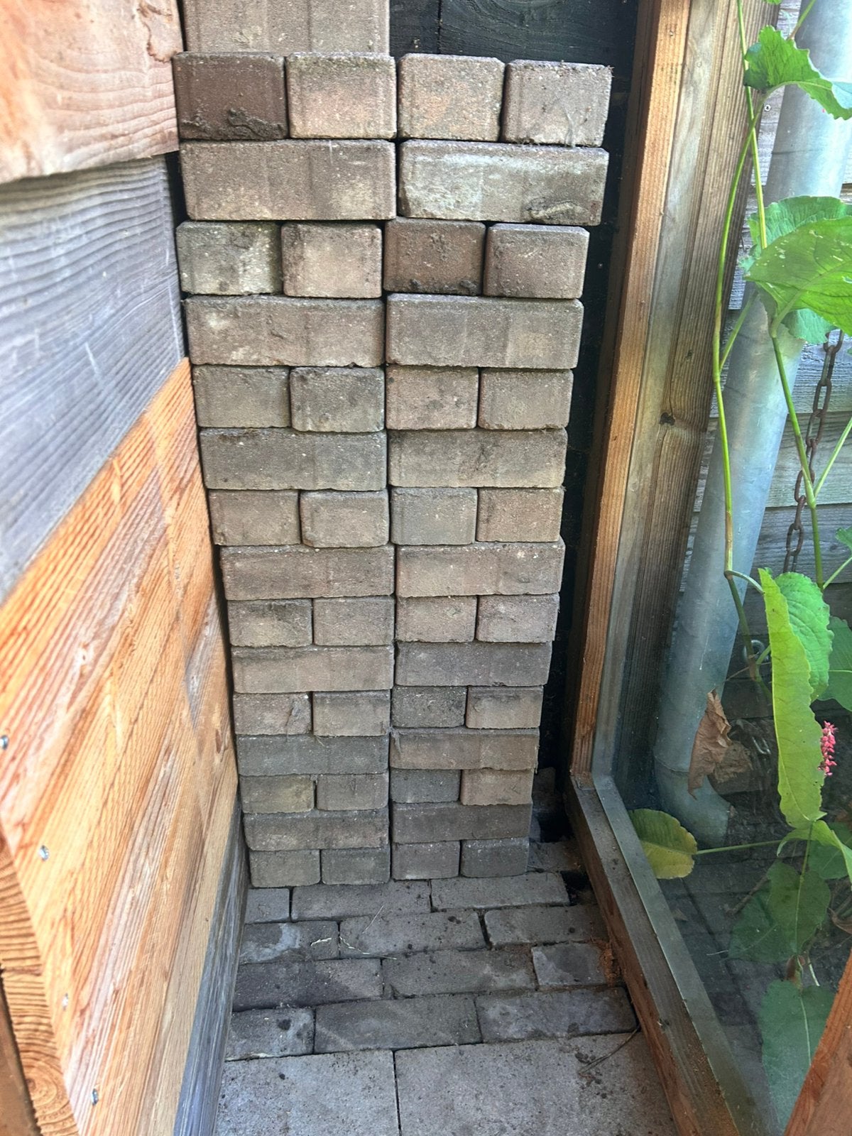 Kleine partij diverse klinkers, Tuin en Terras, Ophalen, Zo goed als nieuw, Beton, Klinkers