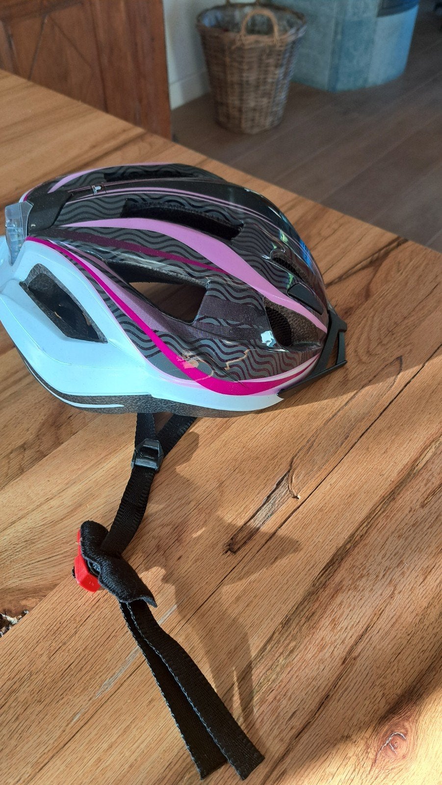 Fietshelm Crivit - Zo goed als nieuw roze, S, Ophalen of Verzenden, Zo goed als nieuw, Dame