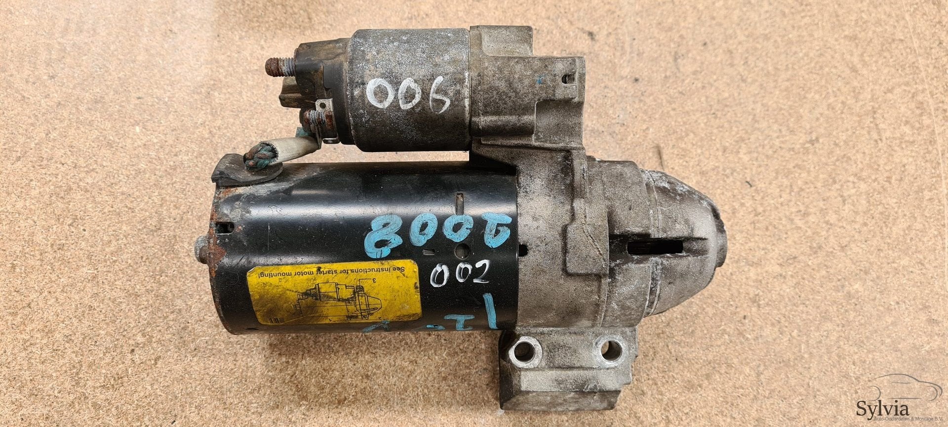 Startmotor BMW N47 N57  7798006, Gebruikt, -, -, Ophalen of Verzenden