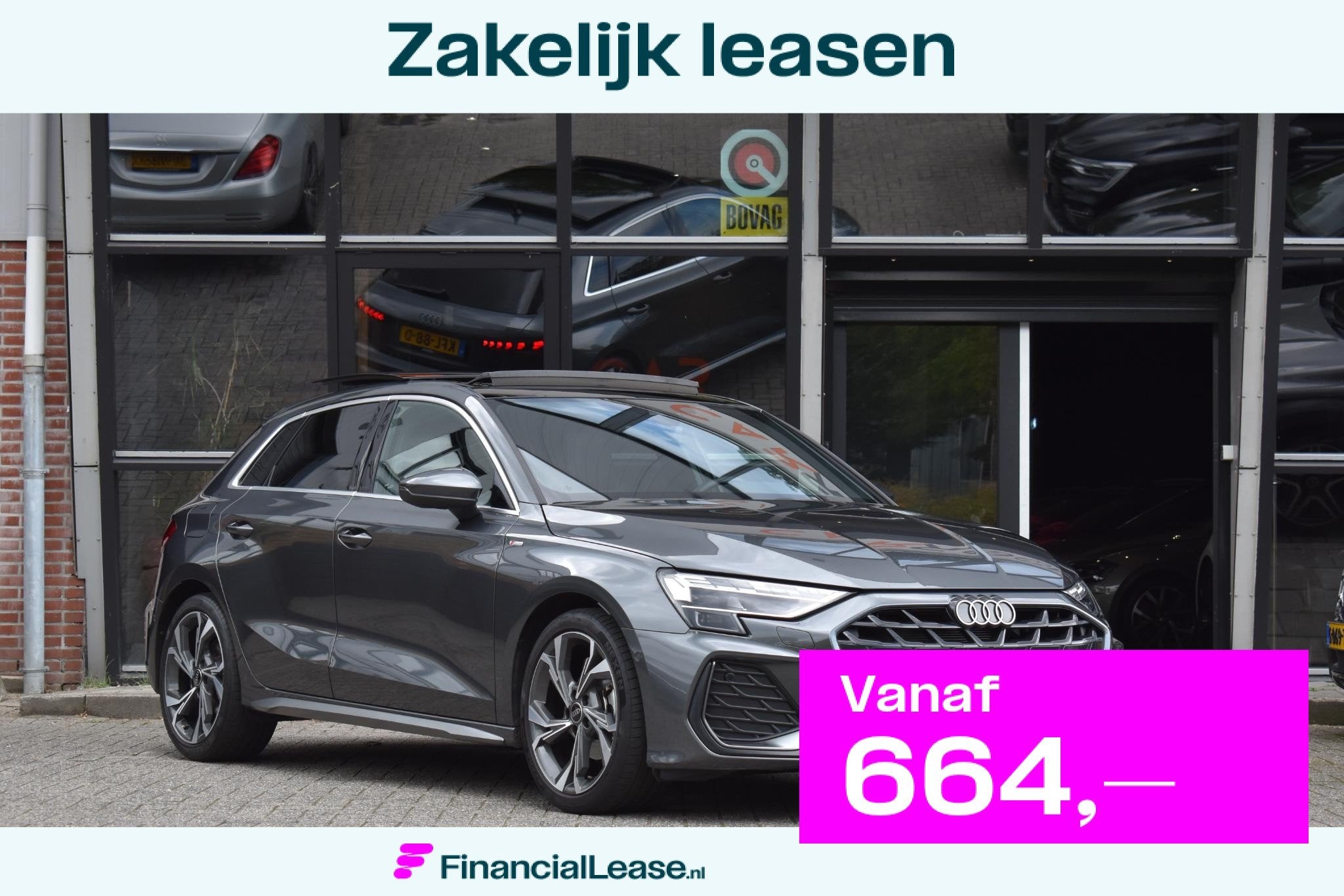 Audi A3 Sportback 35 TFSI 3X S-Line Pano Keyless Sonos Camer
