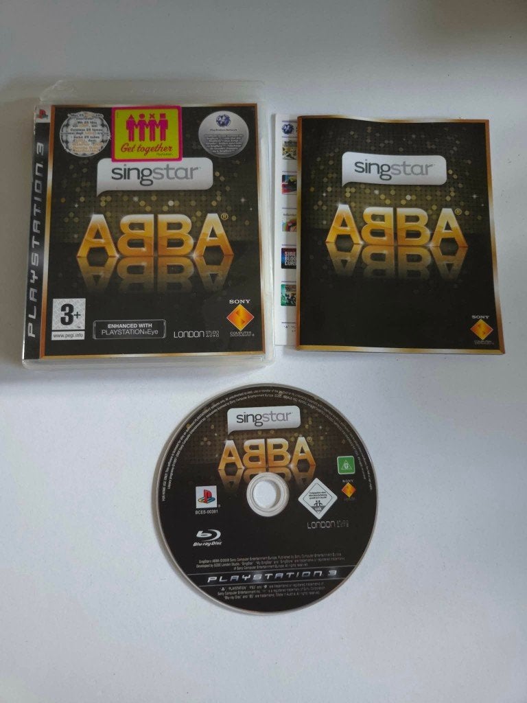 Playstation 3 (PS3) - SingStar Abba - 11152, Spelcomputers en Games, Muziek, Ophalen of Verzenden, Zo goed als nieuw, 3 spelers of meer