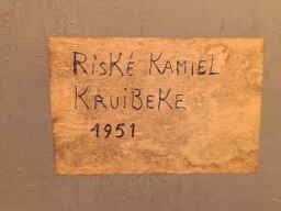 Olieverfschilderij Boerenlandschap door Kamiel Kruibeke, Ophalen