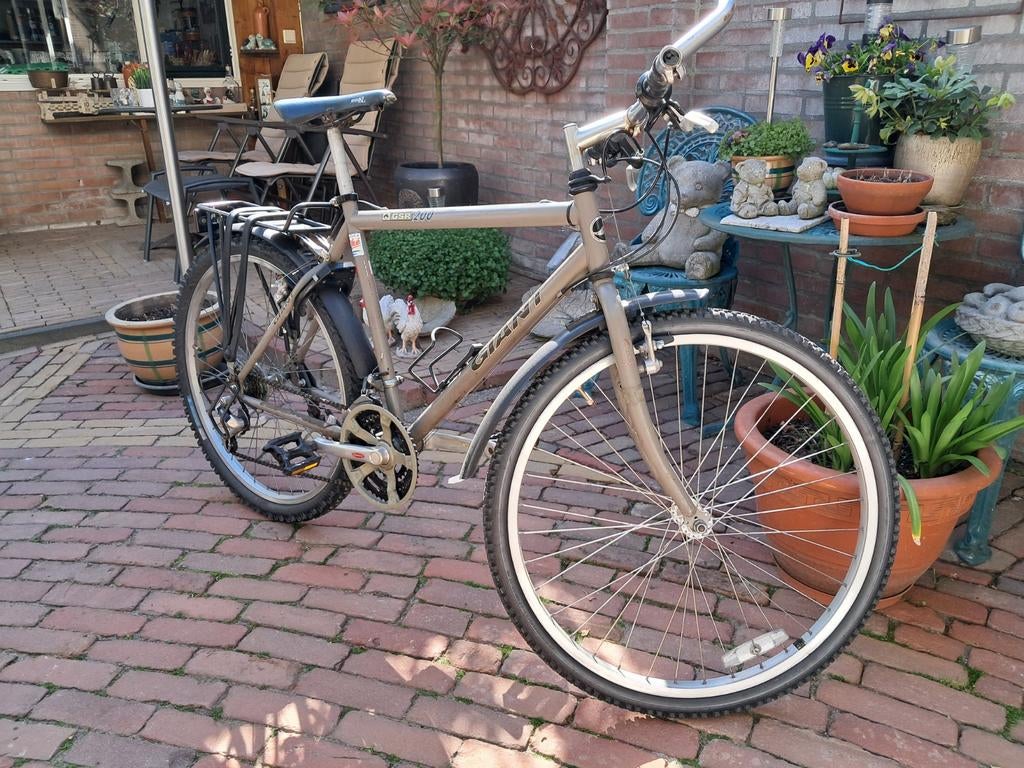 Mooie oude Giant ATB frame size 19,5 inch., Fietsen en Brommers, Fietsen | Mountainbikes en ATB, Ophalen, Gebruikt, Giant