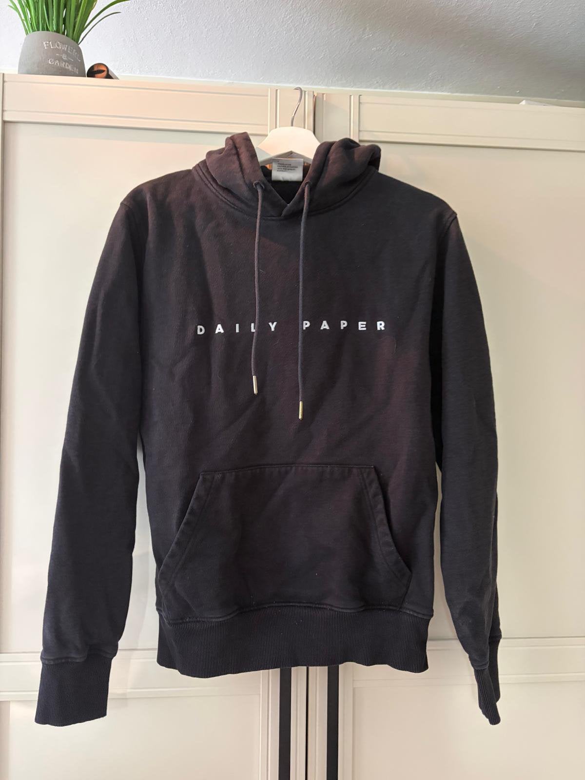 Daily Paper hoodie zwart maat S, Ophalen of Verzenden, Zo goed als nieuw, Zwart