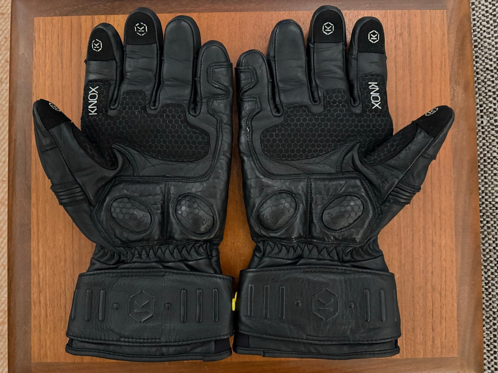 Knox Coniston Motorhandschoenen - Zwart XL, Ophalen of Verzenden, Tweedehands, Heren, Handschoenen