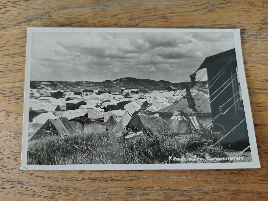 Katwijk aan zee kampeerterrein, Ophalen of Verzenden, 1960 tot 1980, Zuid-Holland