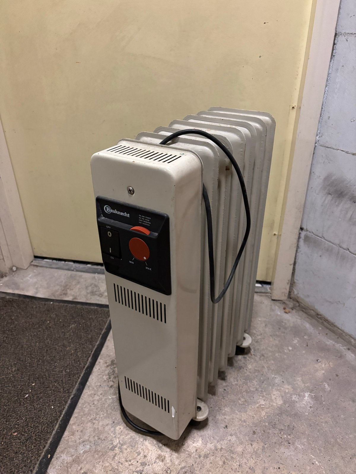 Bauknecht Oliegevulde Radiator, Gebruikt, Radiator, Minder dan 60 cm, Ophalen of Verzenden