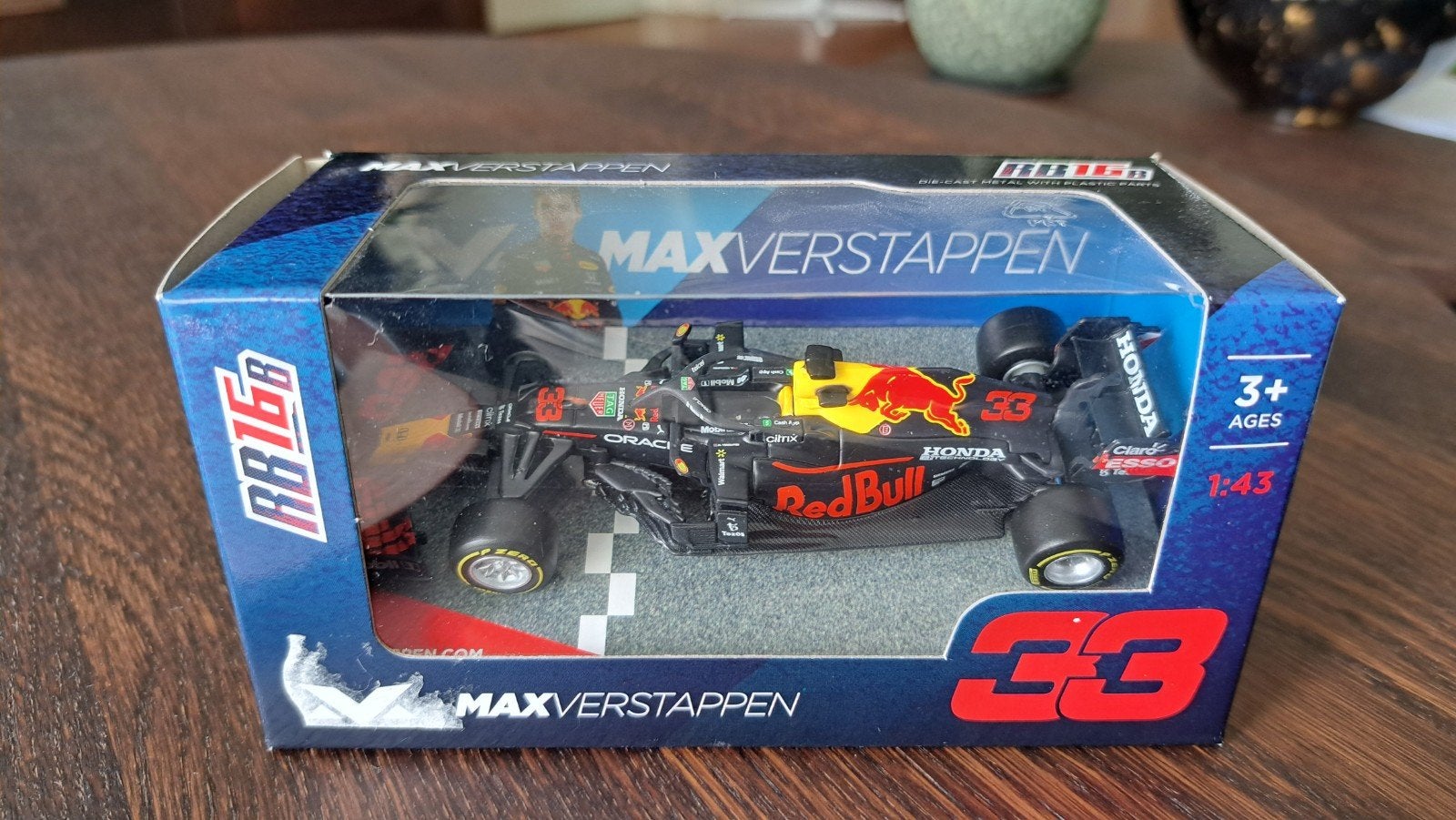 Max Verstappen Red Bull Racing RB16B 1:43, Hobby en Vrije tijd, Modelauto's | 1:43, Ophalen of Verzenden, Nieuw, Auto, Overige merken