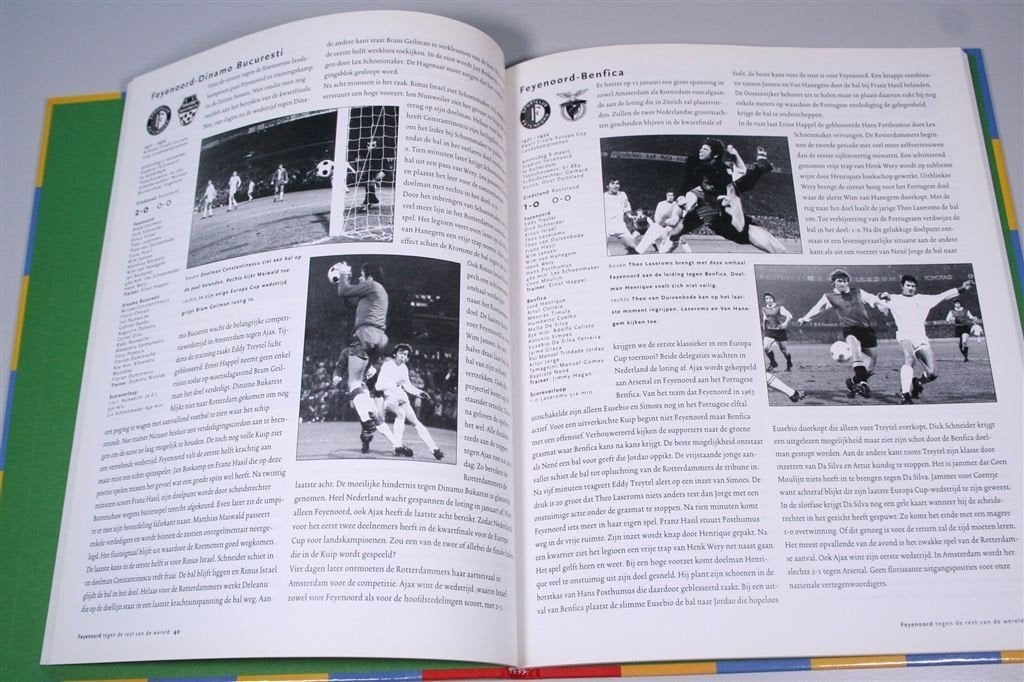 Feyenoord — Europa & Wereld Cup Historie, Ophalen of Verzenden, Zo goed als nieuw, Watersport en Hengelsport