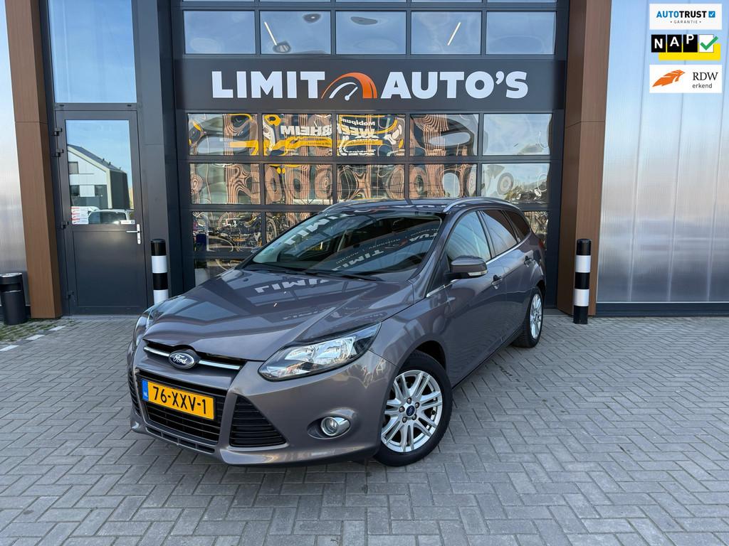 Ford Focus Wagon 1.6 TI-VCT Titanium Aut/Climate/Keyless/Cru, Gebruikt, 4 cilinders, Bruin, Origineel Nederlands