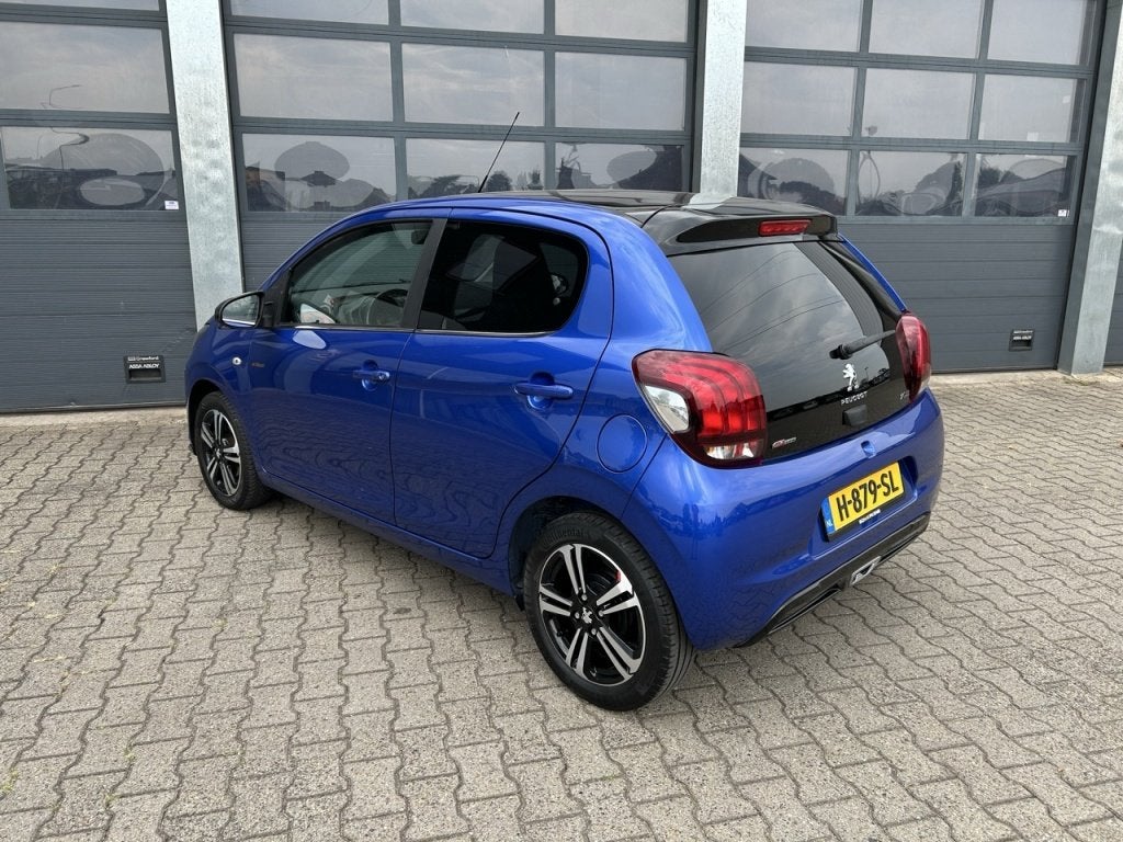 Peugeot 108 1.0 e-VTi 72pk 5D GT-Line, Voorwielaandrijving, Stof, Gebruikt, Zwart