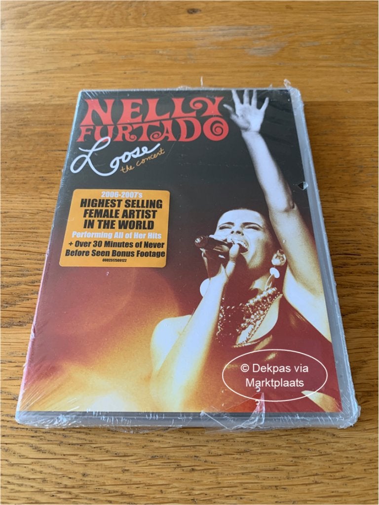 Dvd Nelly Furtado - Loose the Concert - NIEUW in Seal, Alle leeftijden, Ophalen of Verzenden, Nieuw in verpakking, Concert