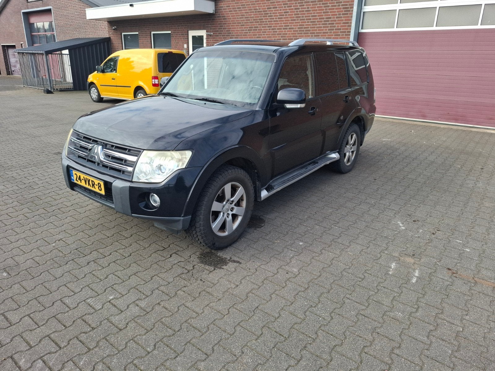 Mitsubishi Pajero 3.2 DID PV LWB AUT 2007, Auto's, Automaat, 4 cilinders, Zwart, Bedrijf