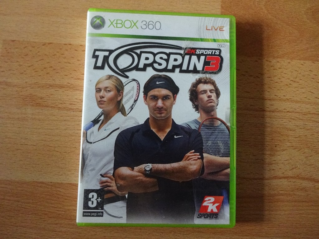 XBox 360 Topspin 3 , Xbox360 Game, Avontuur en Actie, Gebruikt, 2 spelers, Ophalen of Verzenden