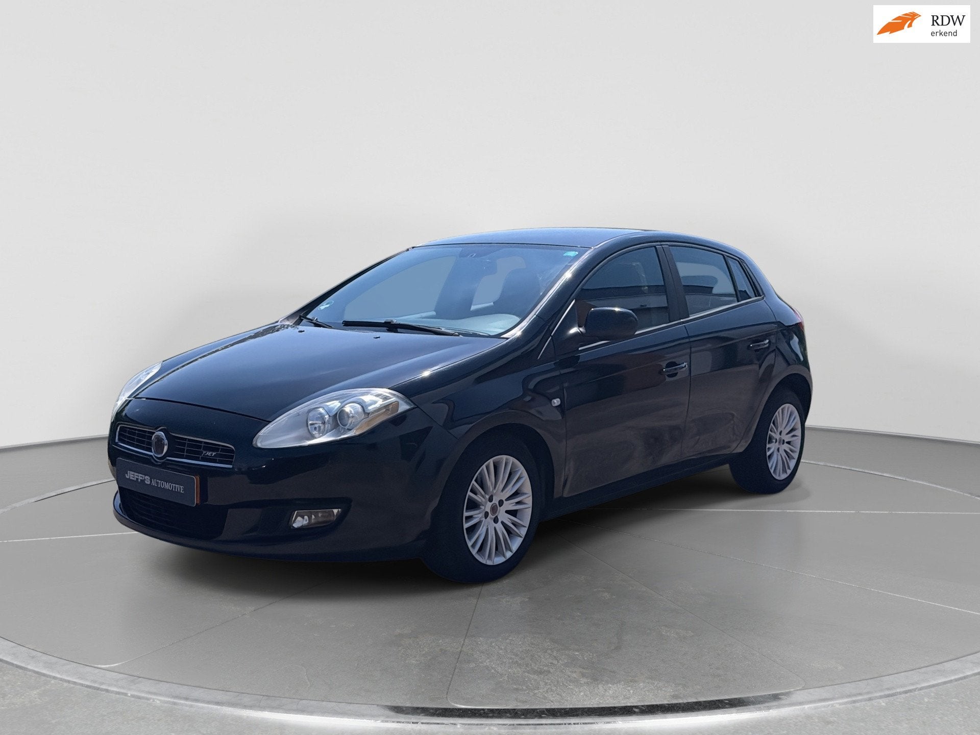 Fiat Bravo 1.4 T-Jet Corporate, Auto's, Voorwielaandrijving, Gebruikt, Zwart, 4 cilinders