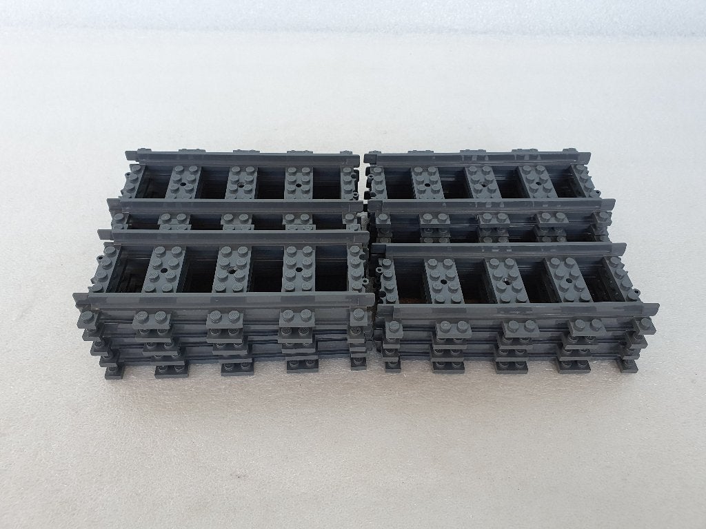 Lot van 19 rechte Lego sporen, Ophalen of Verzenden, Gebruikt, Lego, City