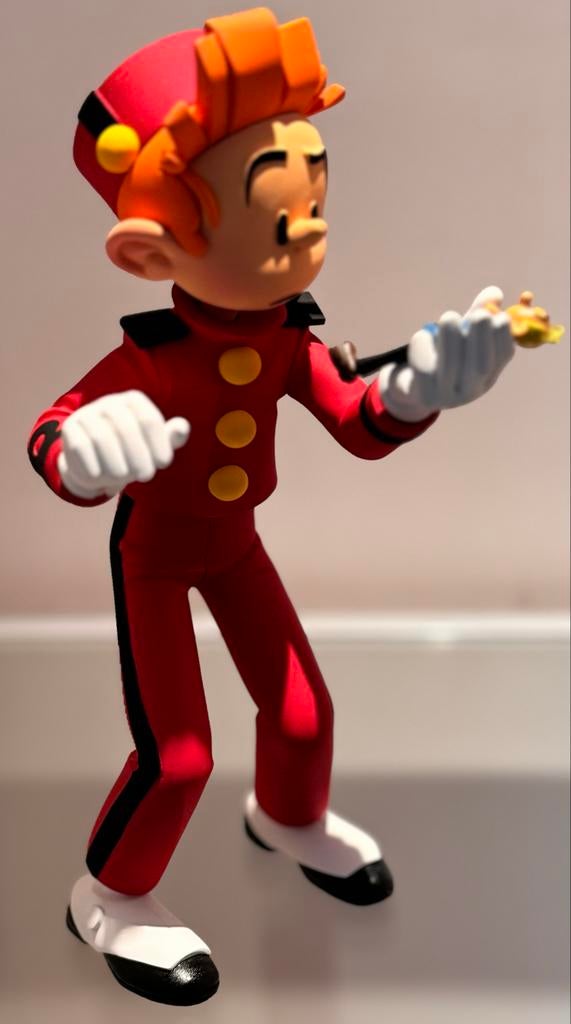 Fariboles Robbedoes en Fantasio beeldje - Limited Edition, Ophalen of Verzenden, Zo goed als nieuw