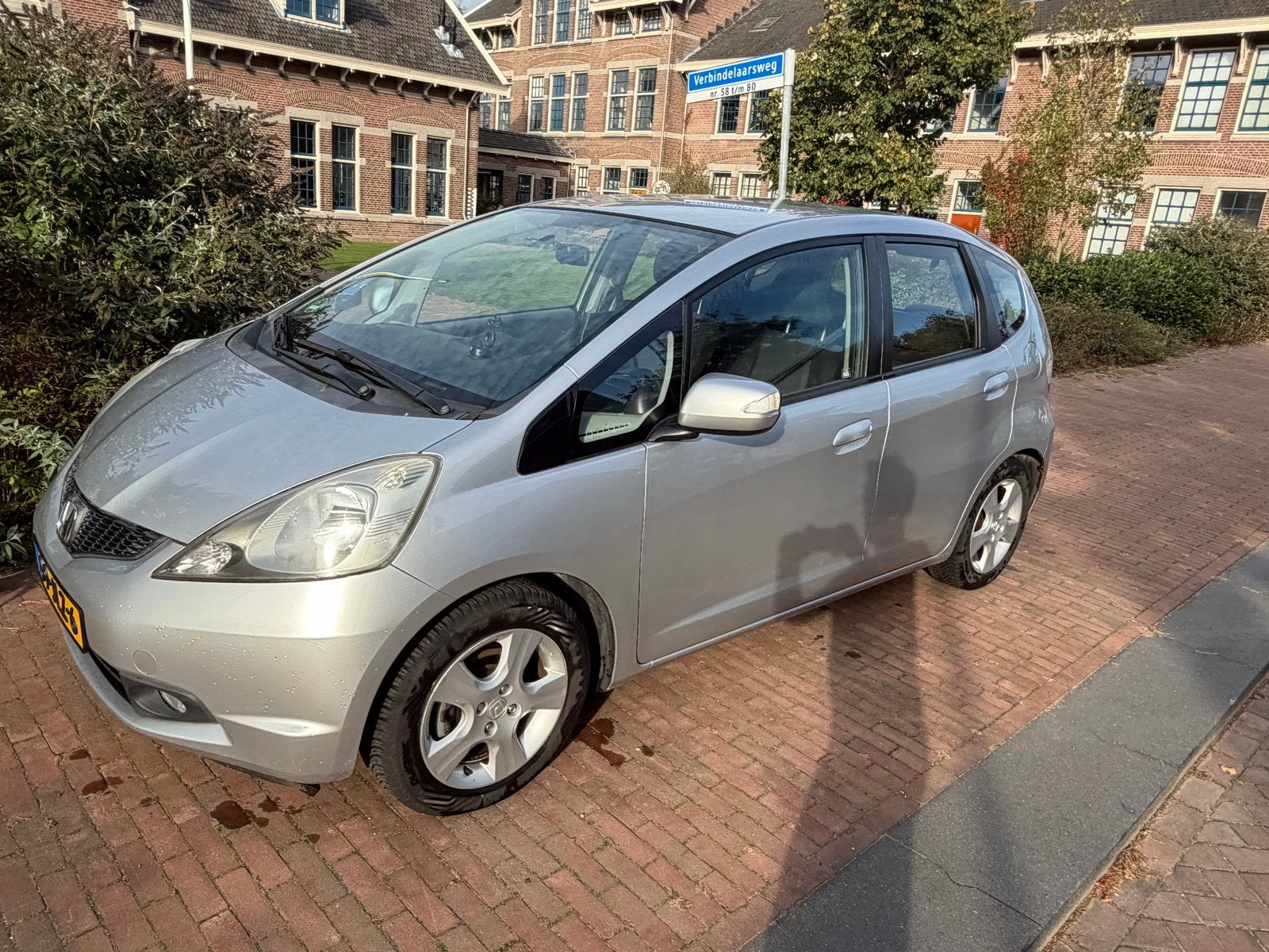 Honda Jazz 1.4 AUT 2009 Grijs, 450 kg, 4 cilinders, 1055 kg, 49 €/maand