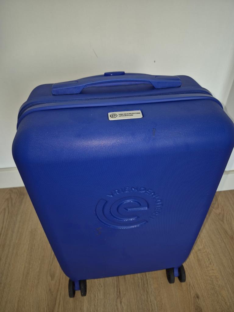 Koffer Postcode Loterij - Zo goed als nieuw, Sieraden, Tassen en Uiterlijk, Koffers, Wieltjes, 50 tot 60 cm, Hard kunststof, Ophalen of Verzenden