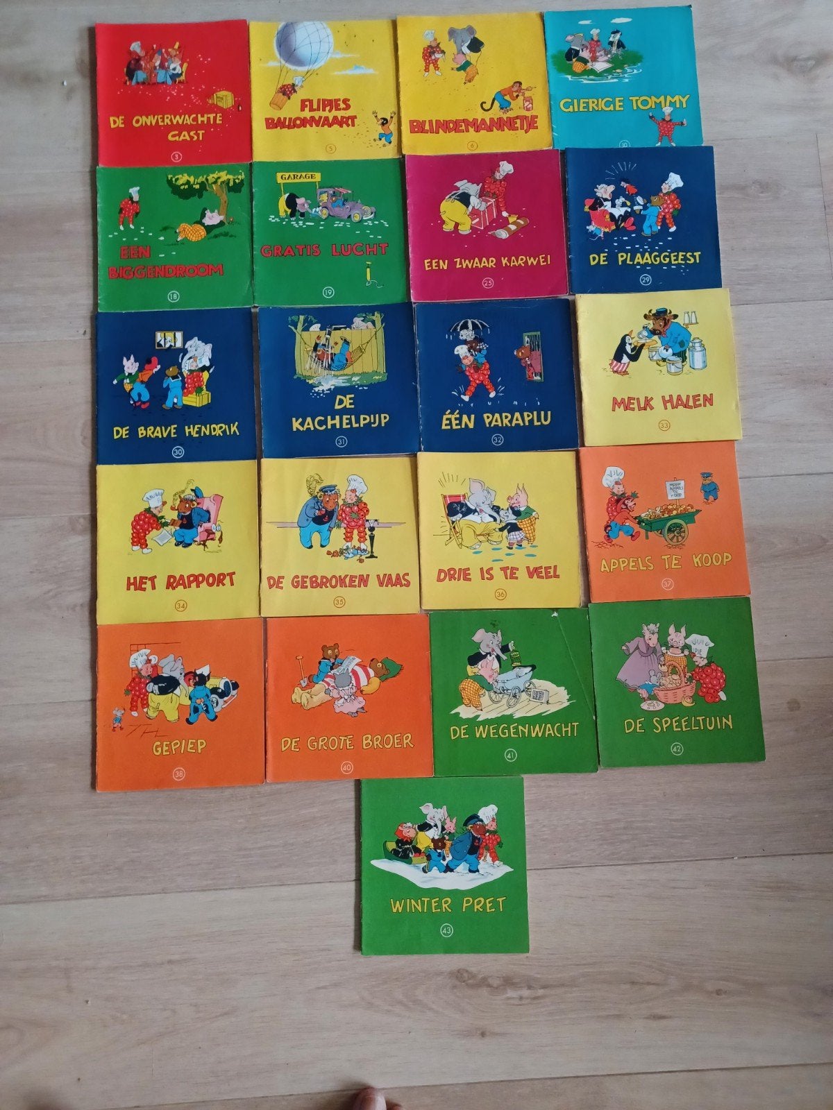 Flipje Tiel boekjes jaren 50 / 60, Ophalen of Verzenden, Gebruikt