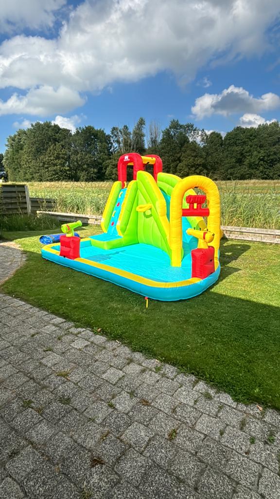 Waterpret speelparadijs incl toebehoren, Kinderen en Baby's, Speelgoed | Buiten | Springkussens, Zo goed als nieuw, Ophalen of Verzenden