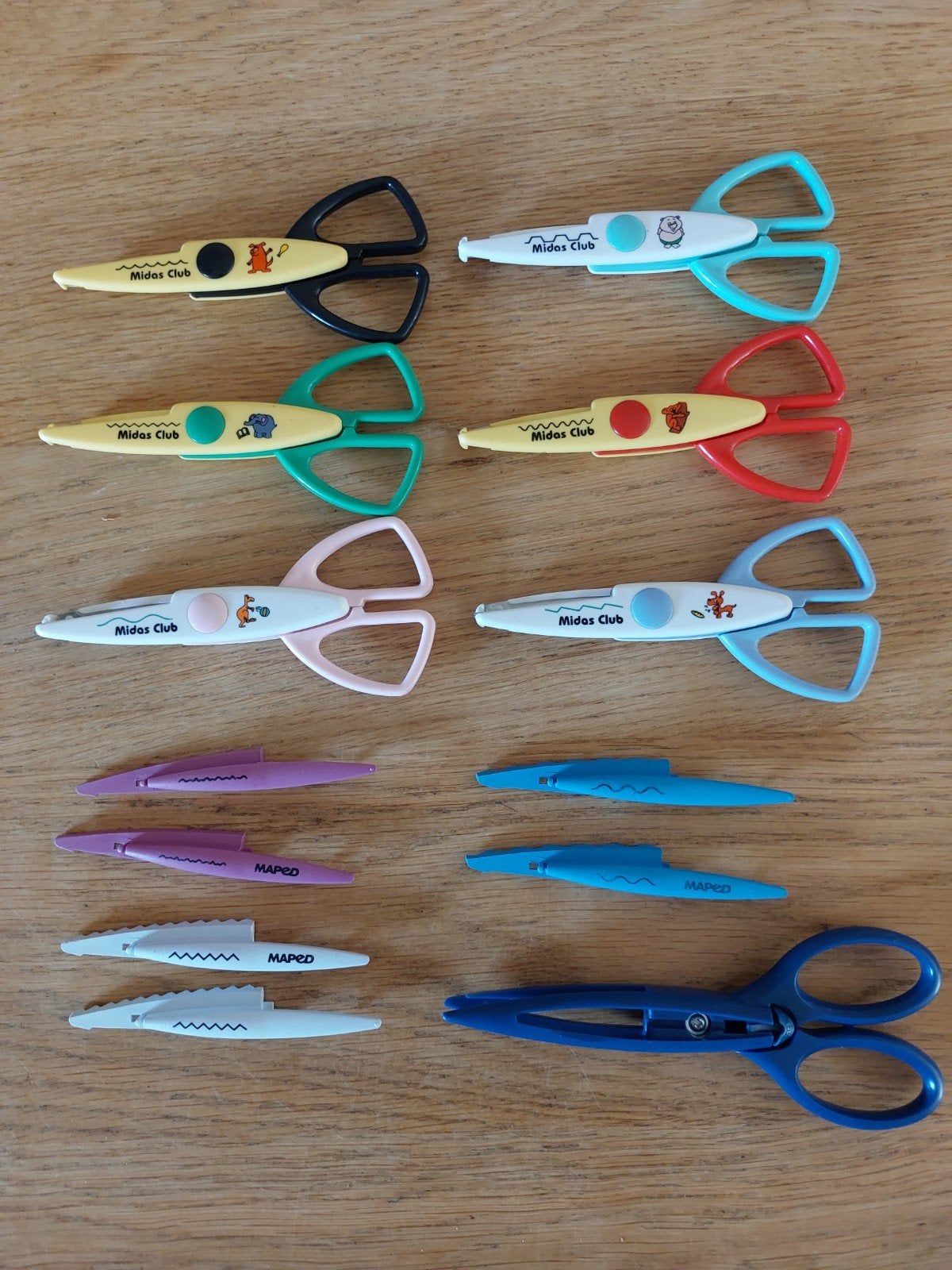 Leuke set figuur scharen, Ophalen, Overige thema's, Meerkleurig, Zo goed als nieuw