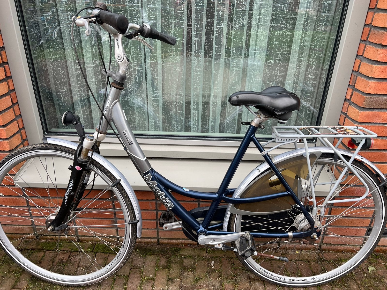 Matra Damesfiets - Gebruikt, zonder slot, Gebruikt, Velgrem, Versnellingen, 50 tot 53 cm