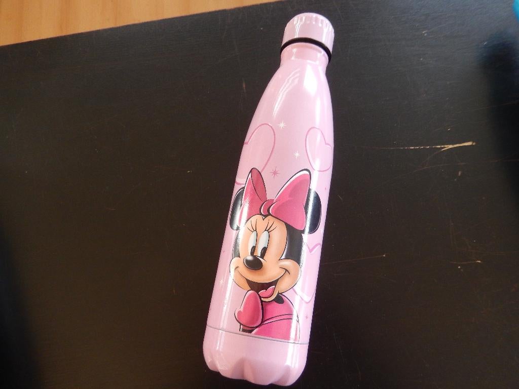 Thermofles; Minnie mouse (zgan), Ophalen, Mickey Mouse, Zo goed als nieuw, Beeldje of Figuurtje