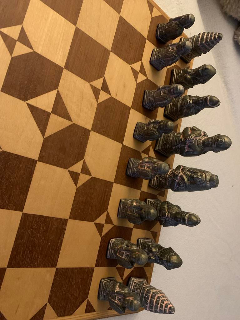 Schaakstukken, Een of twee spelers, Ophalen of Verzenden, Gebruikt