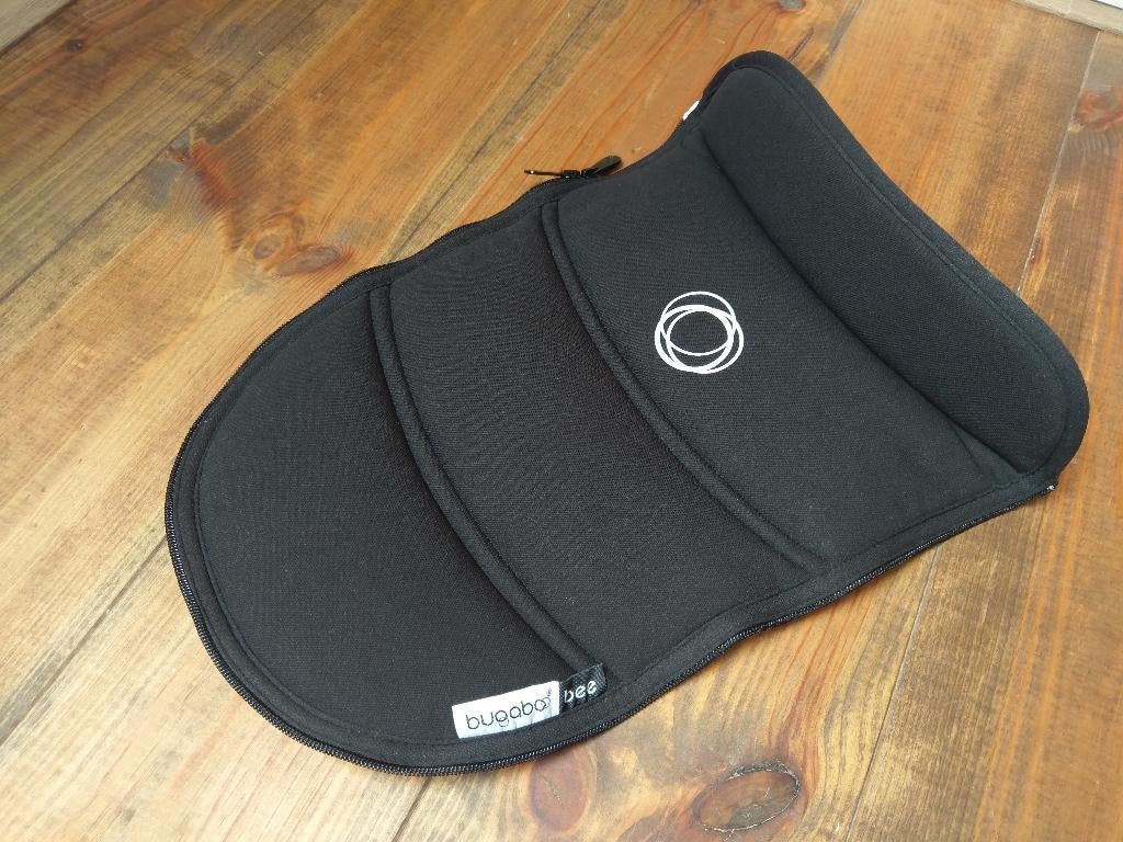 Bugaboo bee wiegdekje apron zwart, Ophalen of Verzenden, Zo goed als nieuw, Overige merken