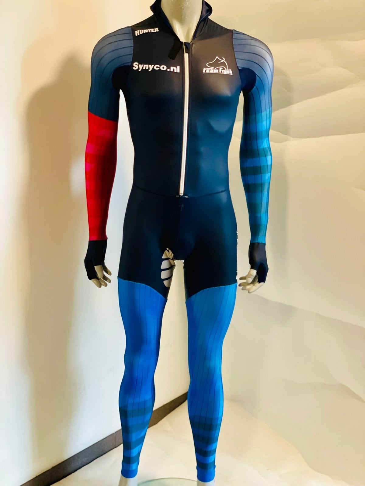 Schaatskleding schaatspak snelpak speedsuit maat M Hunter, Ophalen of Verzenden, Zo goed als nieuw