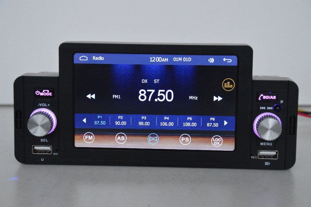 AUTORADIO  MP3  AUX  USB  BLUETOOTH, Auto diversen, Autoradio's, Ophalen of Verzenden, Zo goed als nieuw