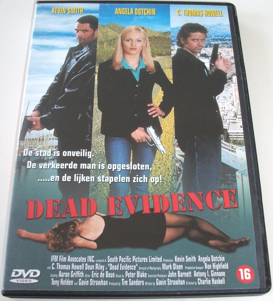 Dvd *** DEAD EVIDENCE *** Een levensgevaarlijke situatie, Engels, Vanaf 16 jaar, Nederlands, Actiethriller